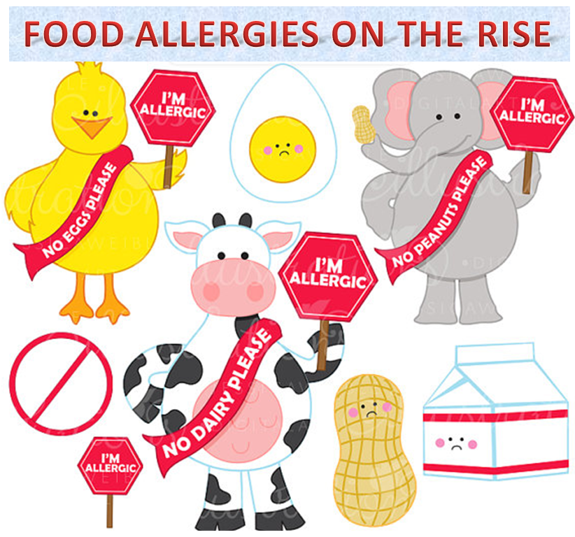 FOOD ALLERGIES ON THE RISE